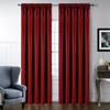 Blackout Curtains Living Room Bedroom Insulating Window Solid Blackout Curtains