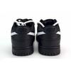 Nike Dunk Fashion Versatile Black White Leather Slip Resistant Cushioning Abrasion Resistant Low top Skateboard Shoes IO7606-010(Team1912-)