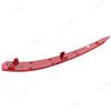 X-CAR For Skoda Octavia 2015-2017 Rear Bumper Lights Decorative Stop Brake Tail Lamp Rear Bumper Reflector Light