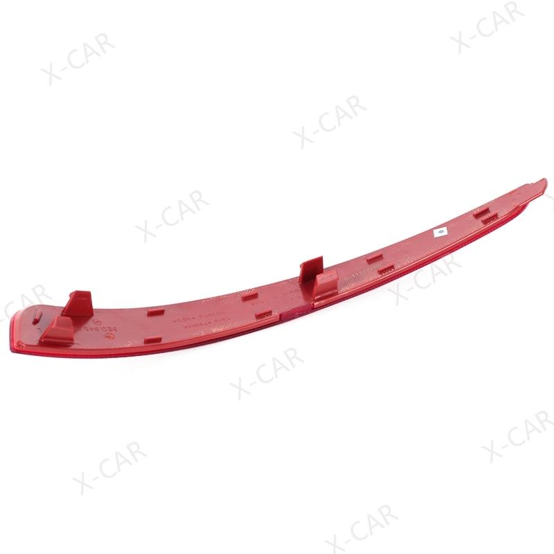 X-CAR For Skoda Octavia 2015-2017 Rear Bumper Lights Decorative Stop Brake Tail Lamp Rear Bumper Reflector Light