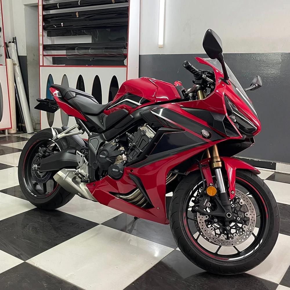 Honda CB650R 2019-2020 Модифицированная защита двигателя и боковая крышка для защиты от падений