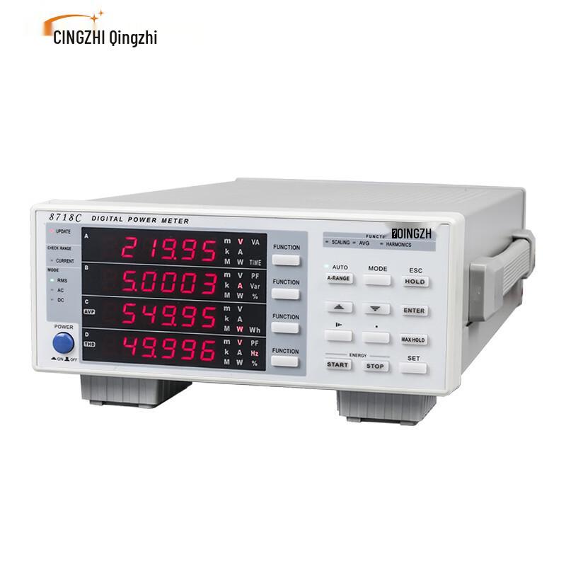Qingzhi 8718C Single-Phase Power Quality Analyzer (CN version)
