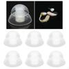 6Pcs Earbuds Tips Cap Covers Silicone Ear Plugs Portable Soft Earpads Eargels for Audio In