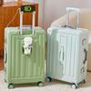 Multi Functional Charging Luggage Aluminum Frame Suitcase Luggage Box Universal Wheel New Travel Box Password Box Male
