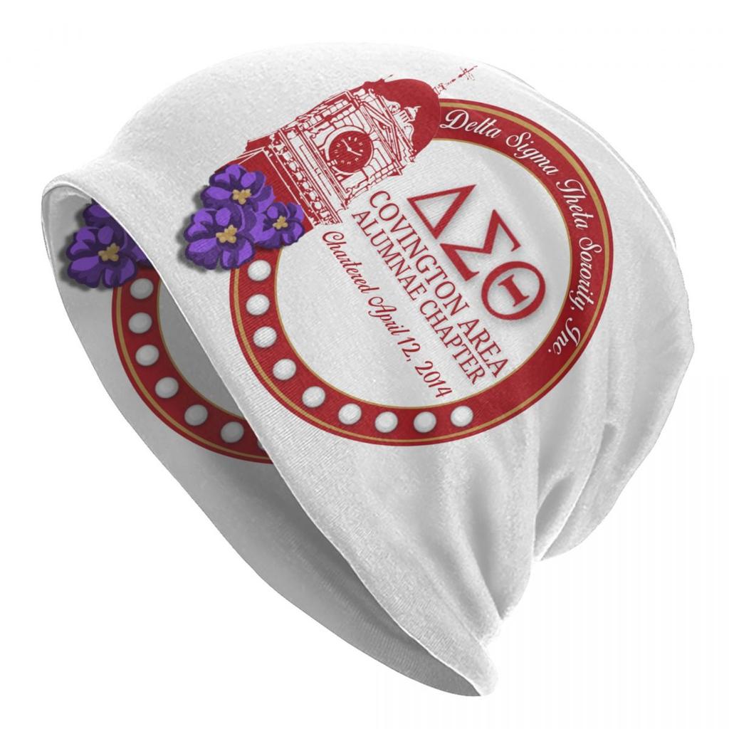 Индивидуальные шапки-бини Delta Sigma Theta Уличные вязаные шапки Для женщин Унисекс Теплые зимние шапки-бини