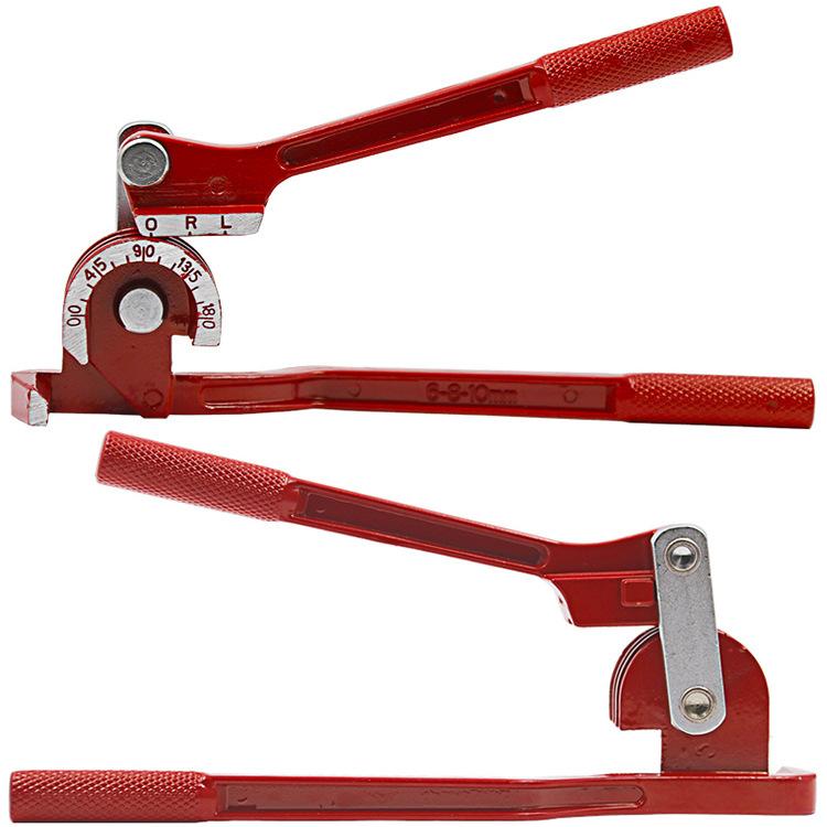 Ручной трубогиб 3 в 1 для медных трубогибов с тремя канавками 6 мм, 8 мм, 10 мм, трубогиб для кондиционирования воздуха