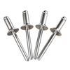 Aluminum Countersunk Open End Rivets GB12617 (Sizes: 2.4mm, 3mm, 3.2mm, 4mm, 5mm)