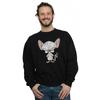 Animaniacs Mens The Brain Classic Pose Sweatshirt
