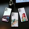 Чехол для телефона Beauty Singer H-Halsey из мягкого силикона, черный, для Samsung Galaxy A73, A72, A71, A70, A53, A52, A51