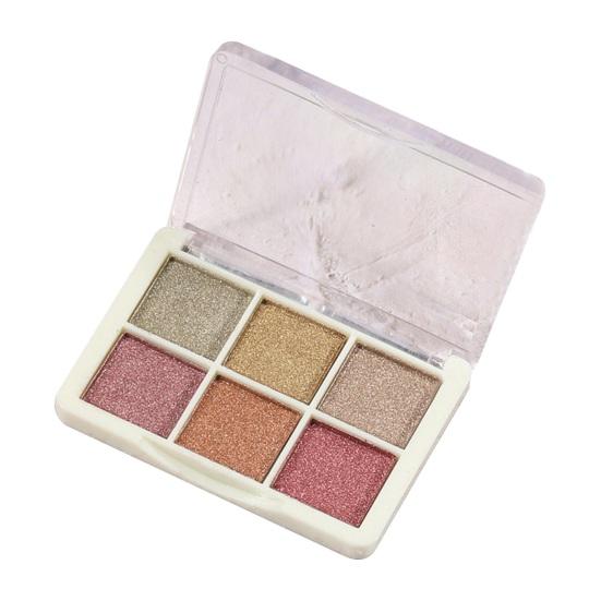 1 набор блестящих пудр для ногтей DIY 6 цветов светящийся твердый пигмент для ногтей порошок