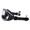 Yamamoto Optical YAMAMOTO High Spec Model Quick Belt Professional Use Rescue Goggles Type Mounted Type Black Hard Coat Inner Super Water Repellent