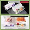 MARYYA Thickened Food Storage Bags - Large 30x40cm, 4-Roll Pack