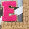 Mixed Color English Alphabet Embroidery Cloth Sticker Digital Towel Embroidery Computer Embroidery Stamp Clothes Smiley Face Patch Sticker