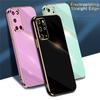 Solid Plating Lens Protection Case For Samsung Galaxy S22 S21 A23 A33 A53 A73 Redmi Note 11 10 OPPO Realme C21Y A54 A94 iPhone 13 12 11 Pro Max Cover
