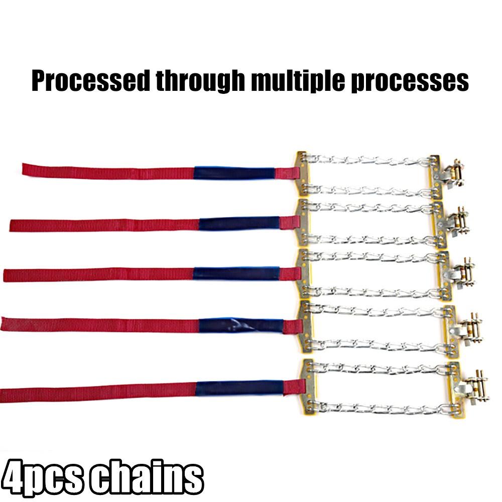 Универсальные стальные колеса для грузовиков, шины для снега, льда, цепи, ремень, зимние противоскользящие транспортные средства, колесная цепь для внедорожников, грязь, безопасность дорожного движения