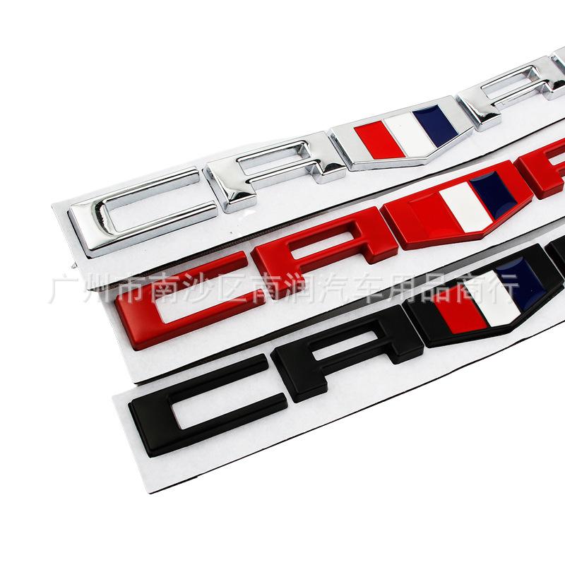 3D Car Styling Rear Trunk Emblem Decals for Chevrolet CAMARO Bumblebee car sticker modification Letter Badge Auto Accessories
