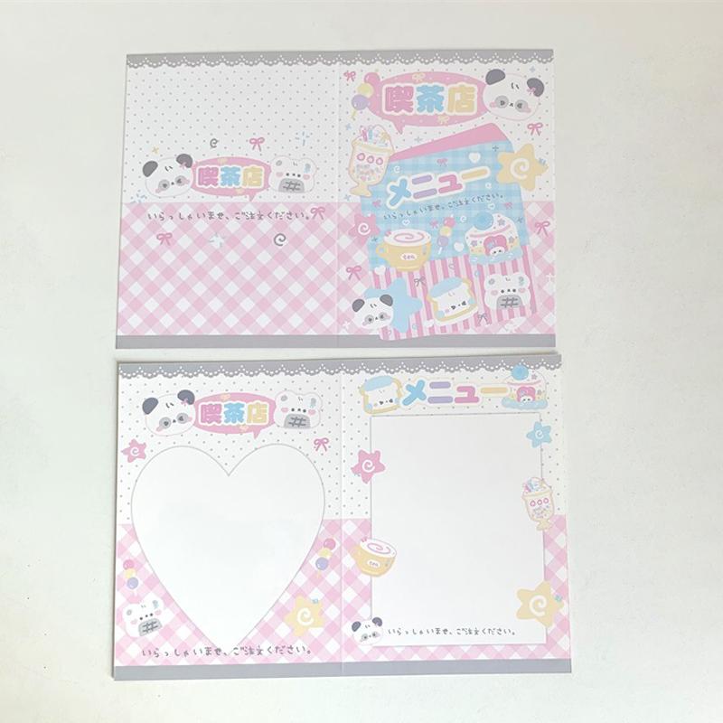 10 шт. корейские милые Kpop 3-дюймовые фотокарточки с обратной стороной, складные держатели для карт, фиксирующие декоративную бумажную доску, упаковочный материал своими руками