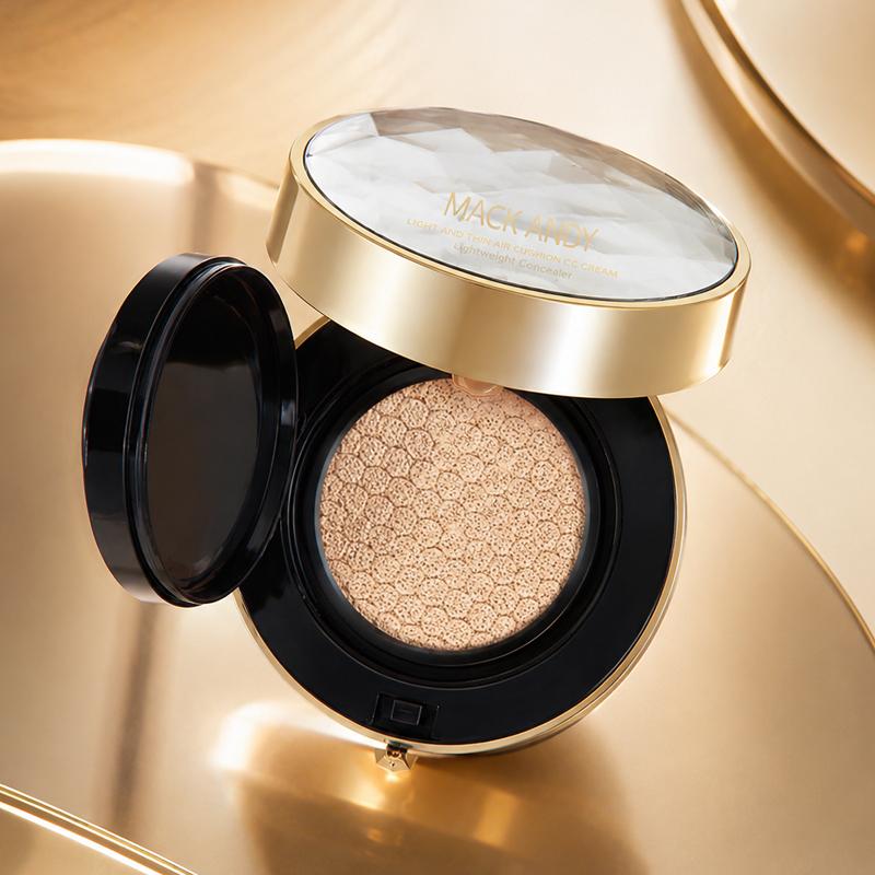 Подушечка BB-крем Увлажняющий Увлажняющий Beauty-крем Консилер Натуральный Светлый Крем Осветляющий Жидкая тональная основа
