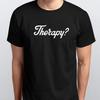 ТЕРАПИЯ? ii Хлопковая футболка 100% Мужские футболки Топ размеры S M L XL XXL цвета Черный Белый