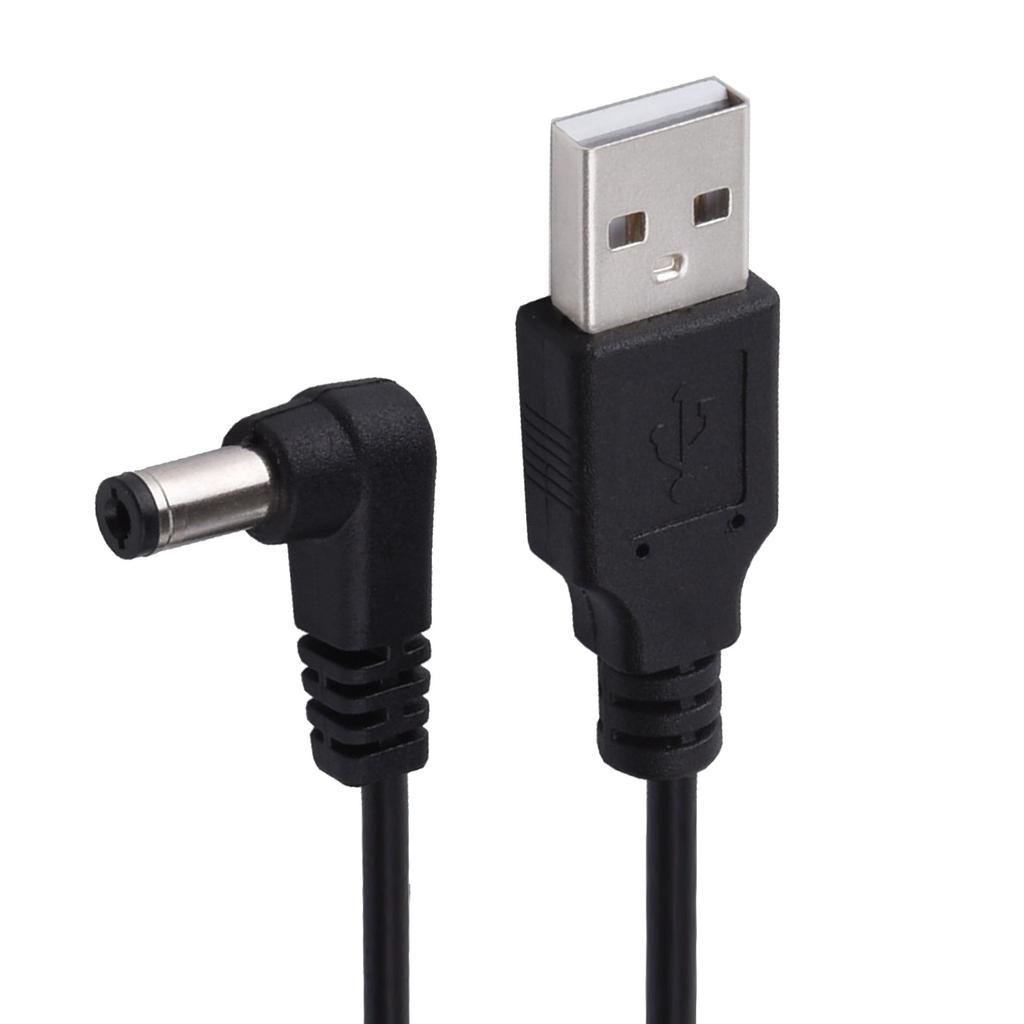 Кабель питания USB на DC5.5x2.5, кабель-преобразователь для зарядки USB на DC5.5x2.1mm для динамиков, маршрутизаторов, мониторов