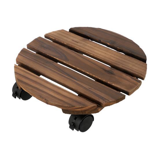 Подставка для растений, полка для гостиной, отдельно стоящая полка для цветов с колесом для сада, держатель для цветов бонсай