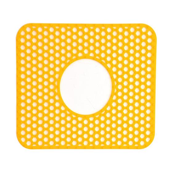 Silicone Sink Mat with Center Drain Heat-Resistant Flexible Non-Slip Design Easy To Clean