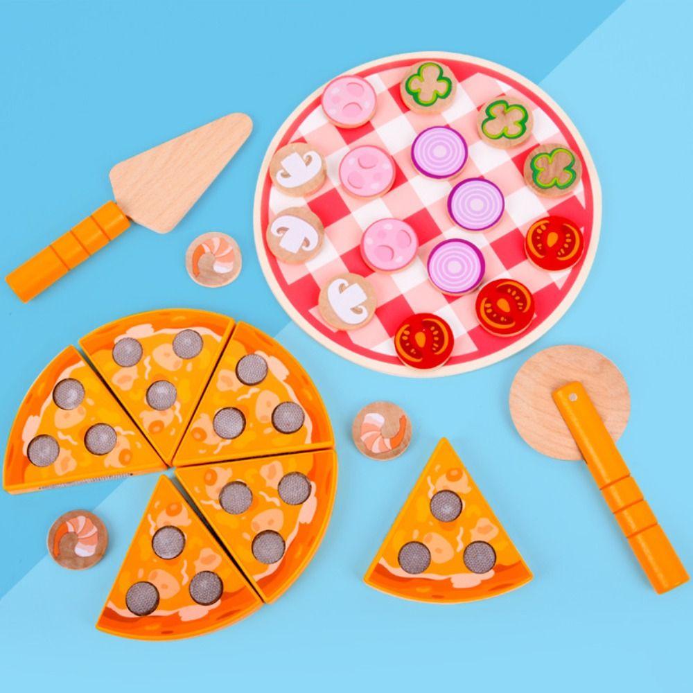 Simulation Dramatic Food Pizza Toys Interactive Cookie Play Food Set  Play Food Set