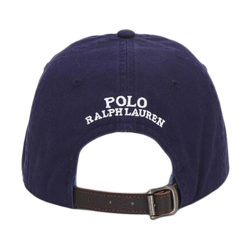 Polo Ralph Lauren Классическая твиловая кепка для мужчин, синяя 710972684001