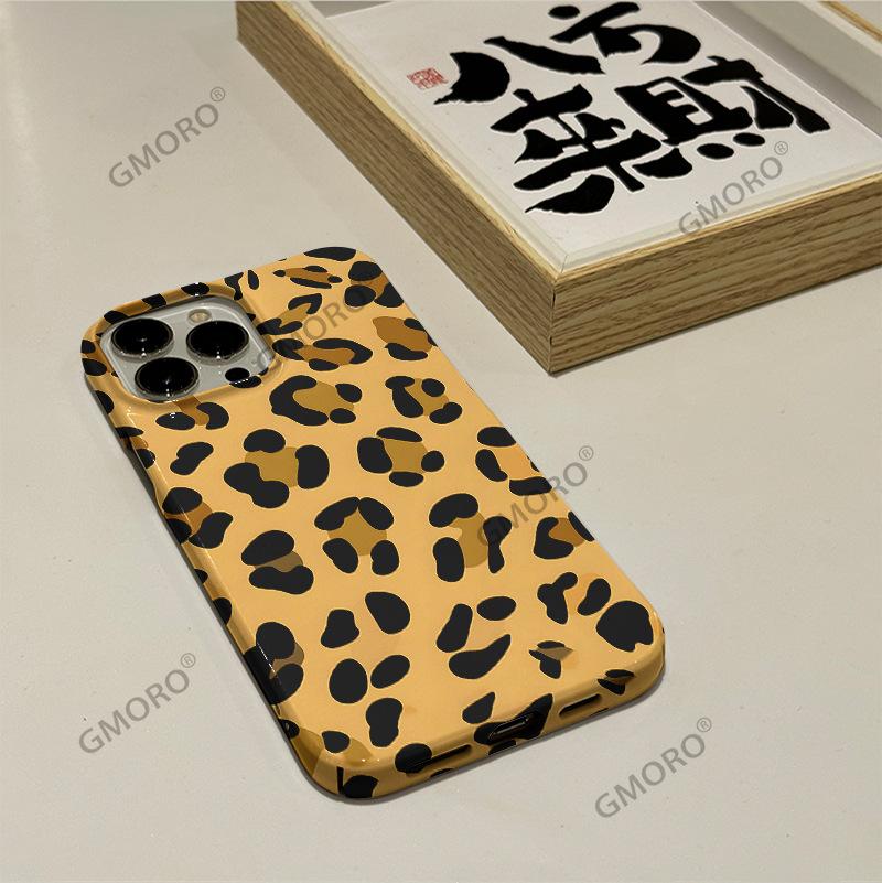 Популярный на Amazon полноэкранный ретро чехол для iPhone17 с леопардовым принтом, сексуальный чехол для телефона, защитная пленка для Apple 16Pro
