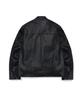 Phyps Motorcycle Original Cow Leather Jacket Black
