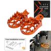 Мотоциклы Подножки Универсальные CNC Подножка Подножка Подножки Опоры Для CRF XR 50 70 110 M2R SDG DHZ SSR KAYO Питбайк