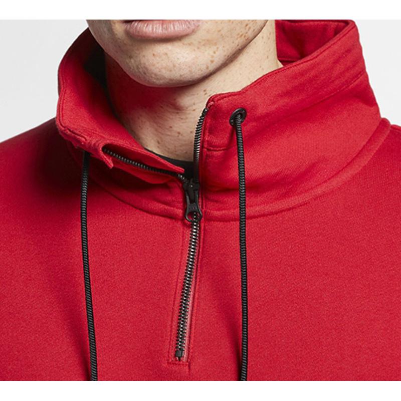 Jordan Sweatshirts Men's Red Turtleneck Moderate Regular AV2293-687