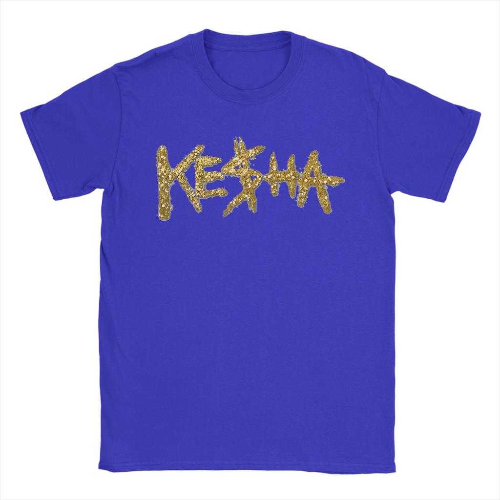 Kesha T Shirt Men 100 Cotton Leisure TShirt Round Collar Tees Short Sleeve Clothes Adult