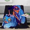 Flannel Digital Printed Blanket Conditioning Blanket Sofa Blanket Girl Gift