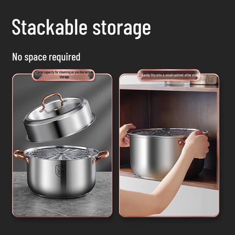 COOKER KING Пароварка из нержавеющей стали 304