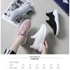 Ladies Trainers Casual Mesh Sneakers White Black Women Flat Shoes Lightweight Soft Sneakers Breathable Footwear Basket Shoesft65