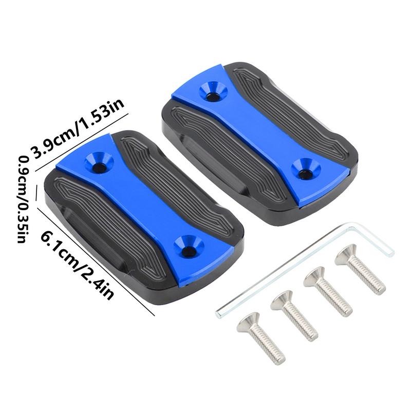 Замена крышки бачка тормозной жидкости мотоцикла, алюминиевый сплав, защита бака, защита бака, защита масла насоса тормозной жидкости мотоцикла