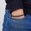 Women Health Care Mens Jewelry Adjustable Hematite Beaded Black Hematite Stone Beads Bracelet