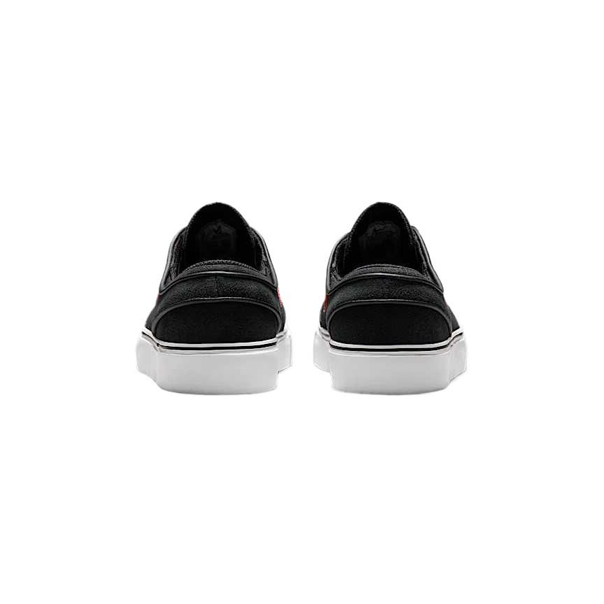 Nike SB Stefan Janoski Кожаные Низкие Кеды для Скейтбординга Черно-Красные Унисекс 525104-028