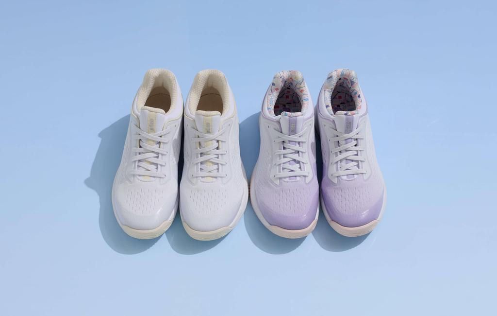 [Prince] Tennis Shoes Venus Smash AC Women's Pure White X Creola (589) 25.0 Cm