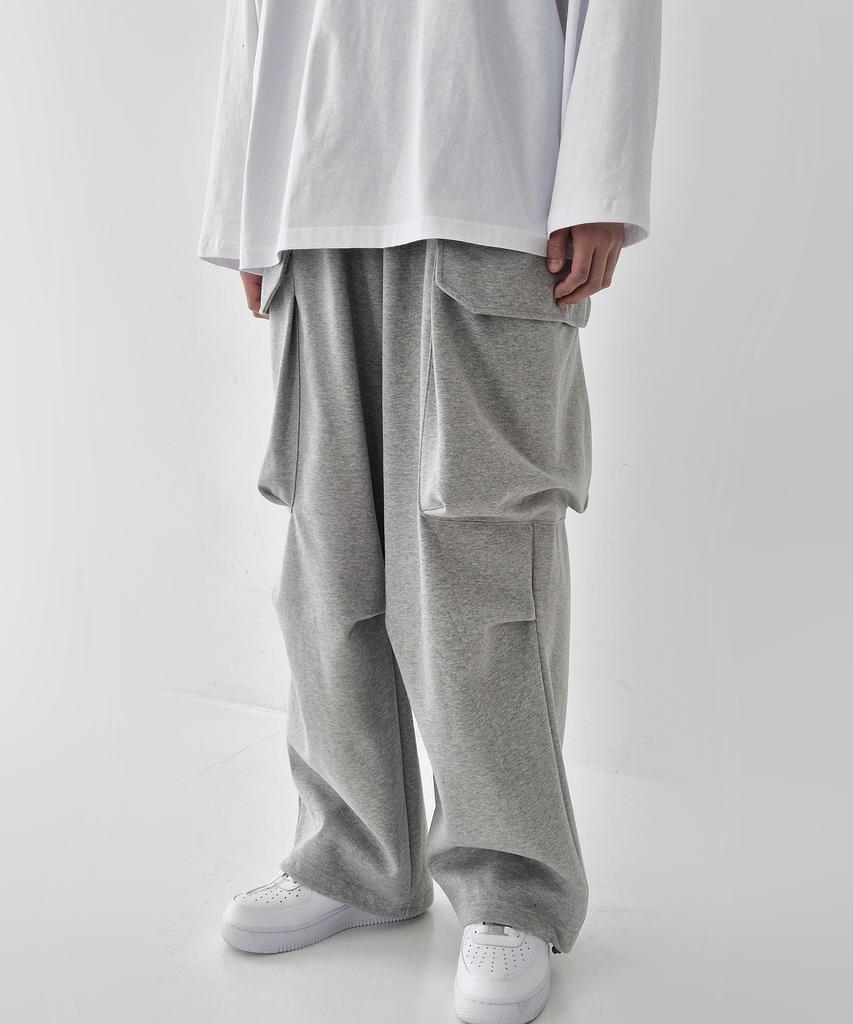 UMM Big Pocket Wide Cargo Training Jogger Pants 2 Colors