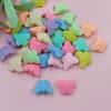 Свободные бусины ручной работы Бусины-бабочки (14-10)* 12 мм 50 шт. DIY ювелирных изделий ожерелья браслеты модные резиновые