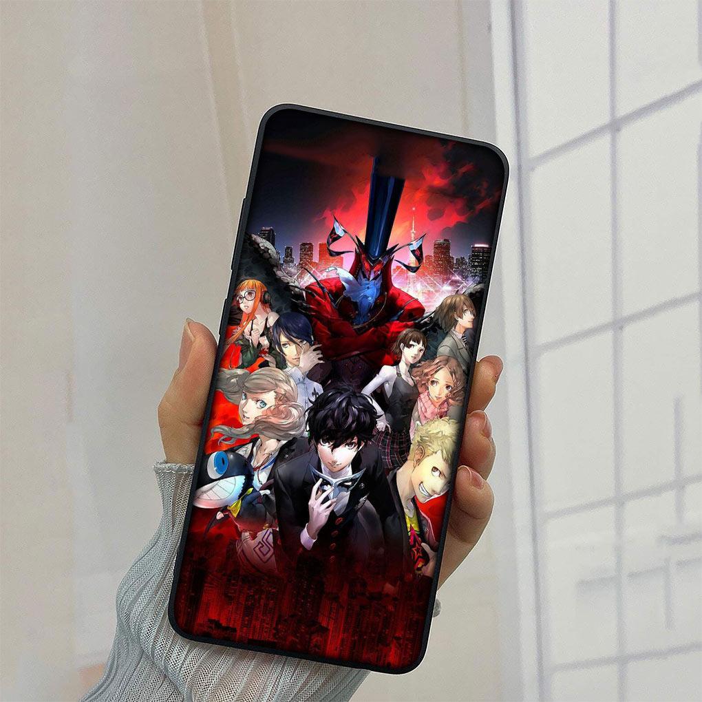 P5s P-Personas 5 Game Soft Silicone Cover for Samsung Galaxy A10 A20 A53 A30 A31 A32 A50 A51 A52 A12 A33 Casing Phone Case