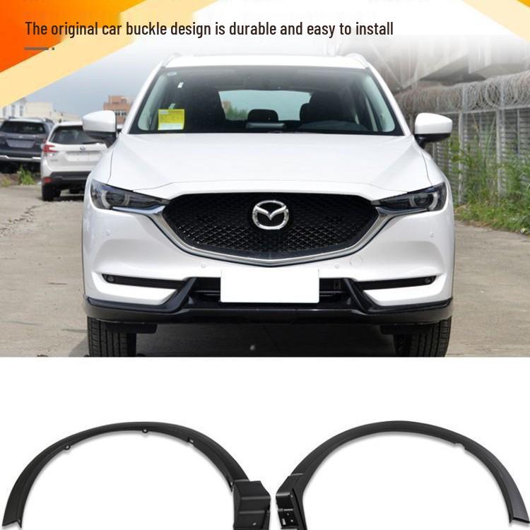 Mazda CX-5 (2013-2024 гг.) Накладка колесной арки и полосы защиты крыла от царапин для передней и задней части