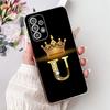 Милый Чехол с Буквами для Samsung Galaxy A13 A23 A33 A53 5G Прозрачный Силиконовый Мягкий TPU Парные Чехлы для Samsung A13 4G Capa