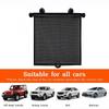 Retractable UV-Protection Curtains Black Car Window Sun Visors Sunshade Roller Blinds  Home Office