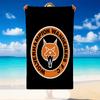 Quick Dry Beach Towel Wolverhampton Wanderers Pattern, Lightweight Absorbent Towel for Pool Beach Vacation Use