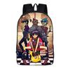 Мультяшный Мужской Периферийный Студенческий Школьный Рюкзак Gorillaz Креативный Модный Трендовый Рюкзак