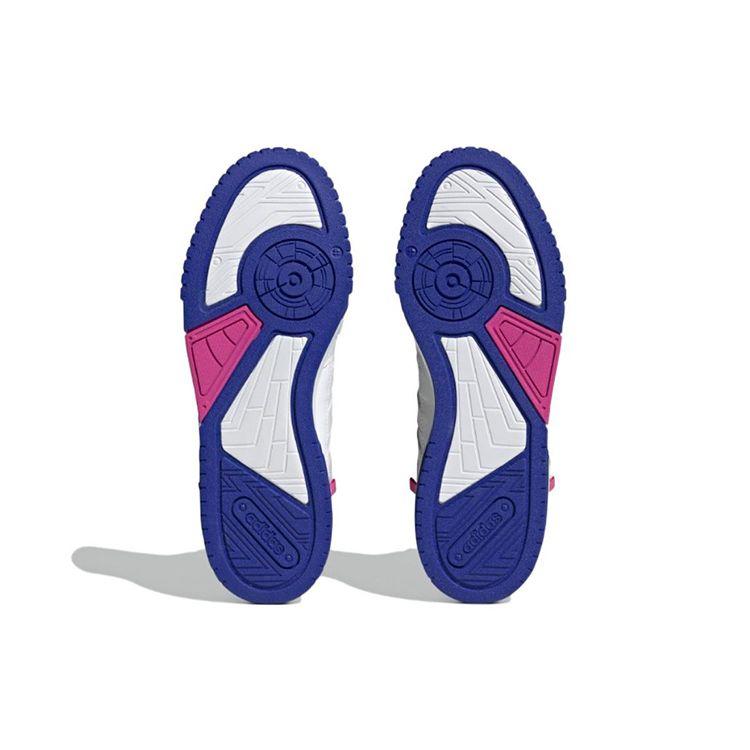 adidas Кожаные кроссовки Neo D-Pad, удобные, модные, средней высоты, унисекс, для скейтбординга, белые, синие, HQ6556