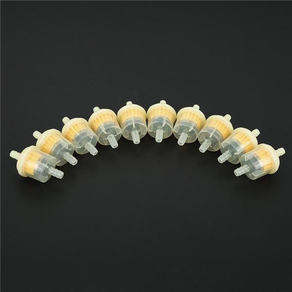 10pcs Universal Motorcycle Gasoline Engine Fuel Filter Gas Petrol Filters ADM